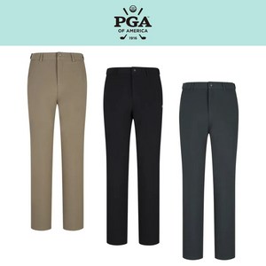 PGA 25FW 남성 히든밴딩 솔리드 기모 골프팬츠 PGMPT54649