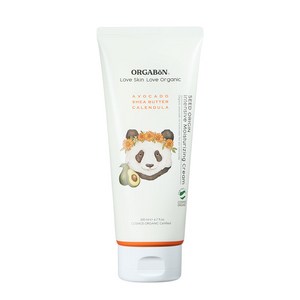 오가본 씨앗품은 유기농 아기 보습크림 200ml, 200ml, 1개