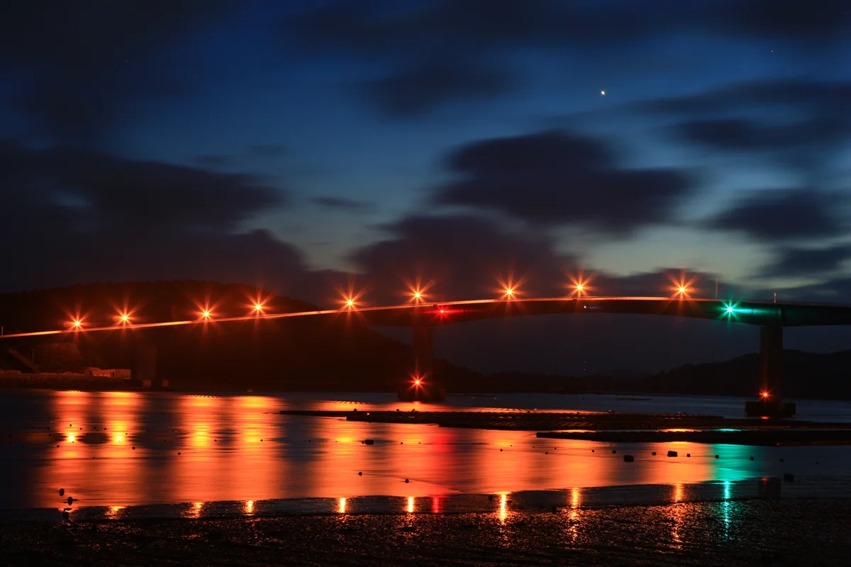 진도 야경 (출처 : 한국관광공사)